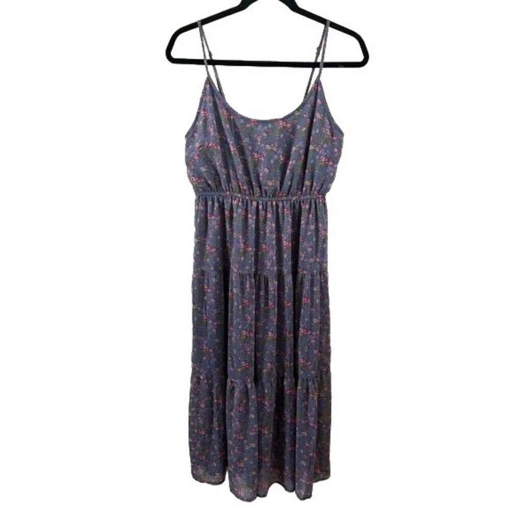Wild Fable Floral Cottagecore Spaghetti Strap Dress, Sz Small